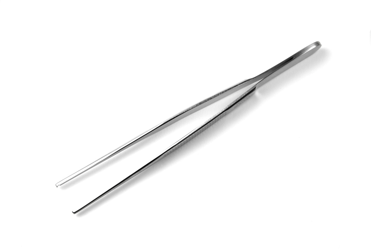 Micro Clamp Applying Forceps, 13.0 Cm, W/ Lock, For Clamp Sizes B-1, B-2, B-3